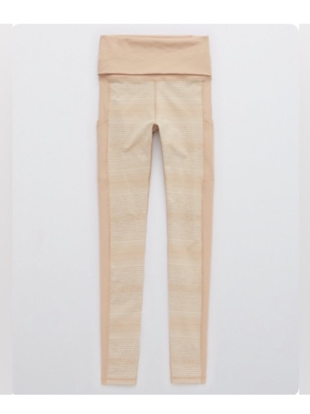 AERIE 🤍 The Hugger Foldover Hi-Rise Leggings